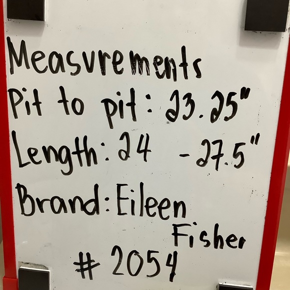 Eileen Fisher Wool Blend Oversized Knit Crew Sweater Navy - Picture 5 of 5